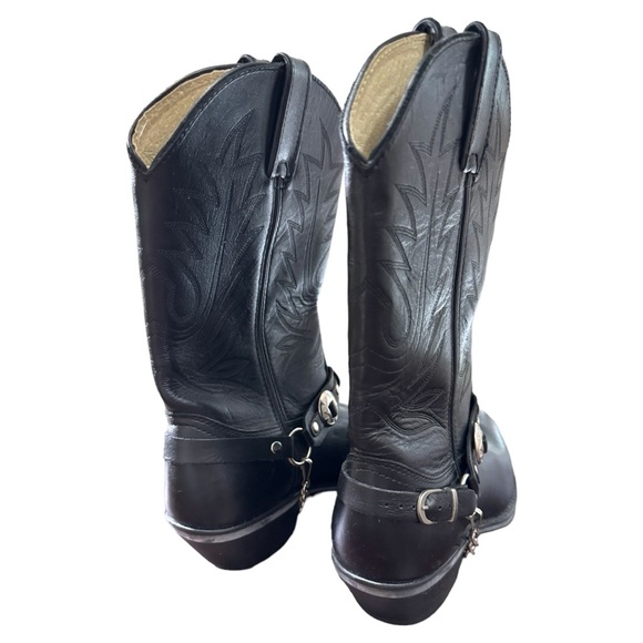 Durango Women’s 11” Leather Black Boots Size 8M - Picture 6 of 9